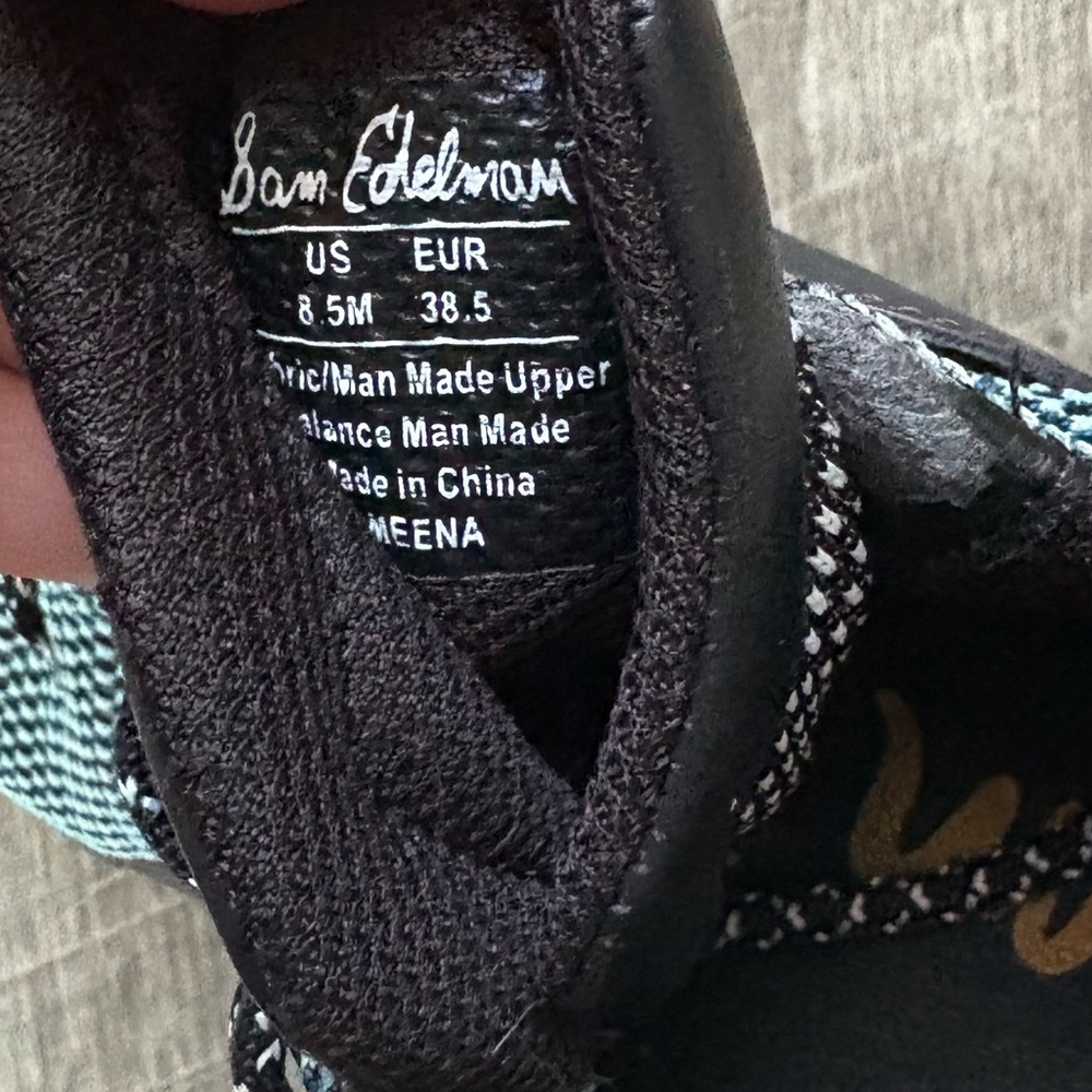 Sam Edelman Meena Tennis Shoes Sneakers 8.5 - Picture 11 of 13